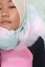 Jilbab Putih Muslim Colmek Enak