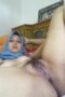 Kiki Hijab muka sange biru colmek