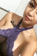 boss olyvia baju ungu seksi