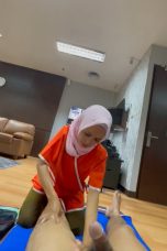 Panggilan pijet aplikasi ukhti baju orange pt6